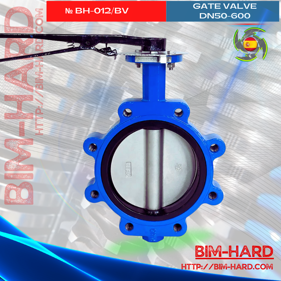 12. Butterfly Valve BH-0012_BV_BIM-HARD